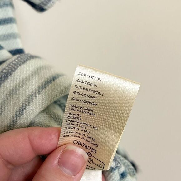 Free People We The Free True Blue Tunic Tee Size Medium - Picture 8 of 11